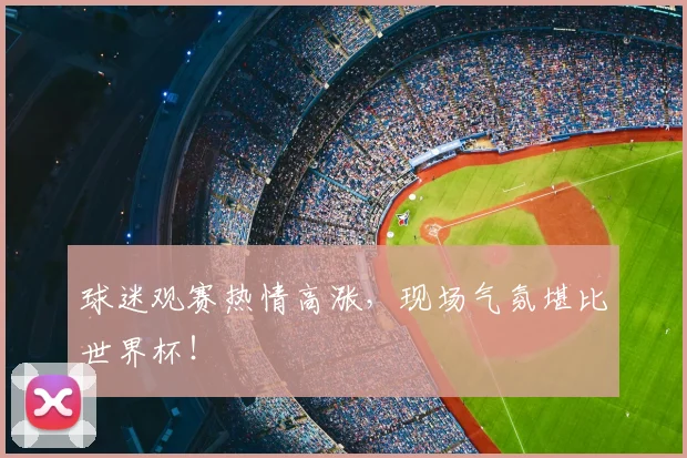 球迷观赛热情高涨,现场气氛堪比世界杯!