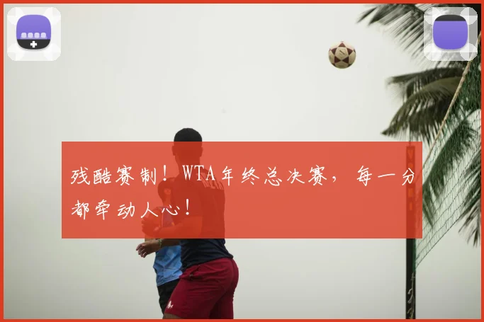 残酷赛制！WTA年终总决赛，每一分都牵动人心！