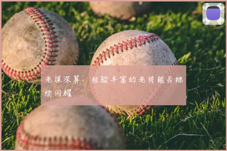 老谋深算,经验丰富的老将能否继续闪耀