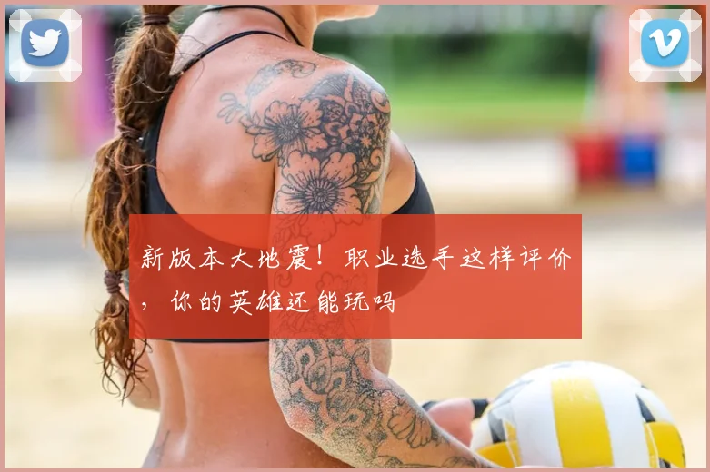 新版本大地震!职业选手这样评价,你的英雄还能玩吗